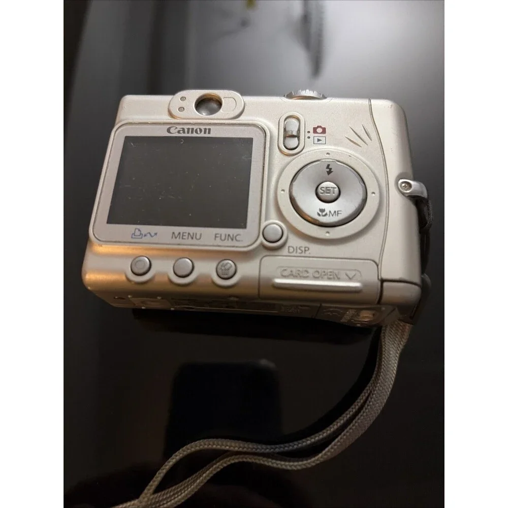 Super Rare Canon PowerShot A150 Digital Camera 3.2 Megapixel For Parts